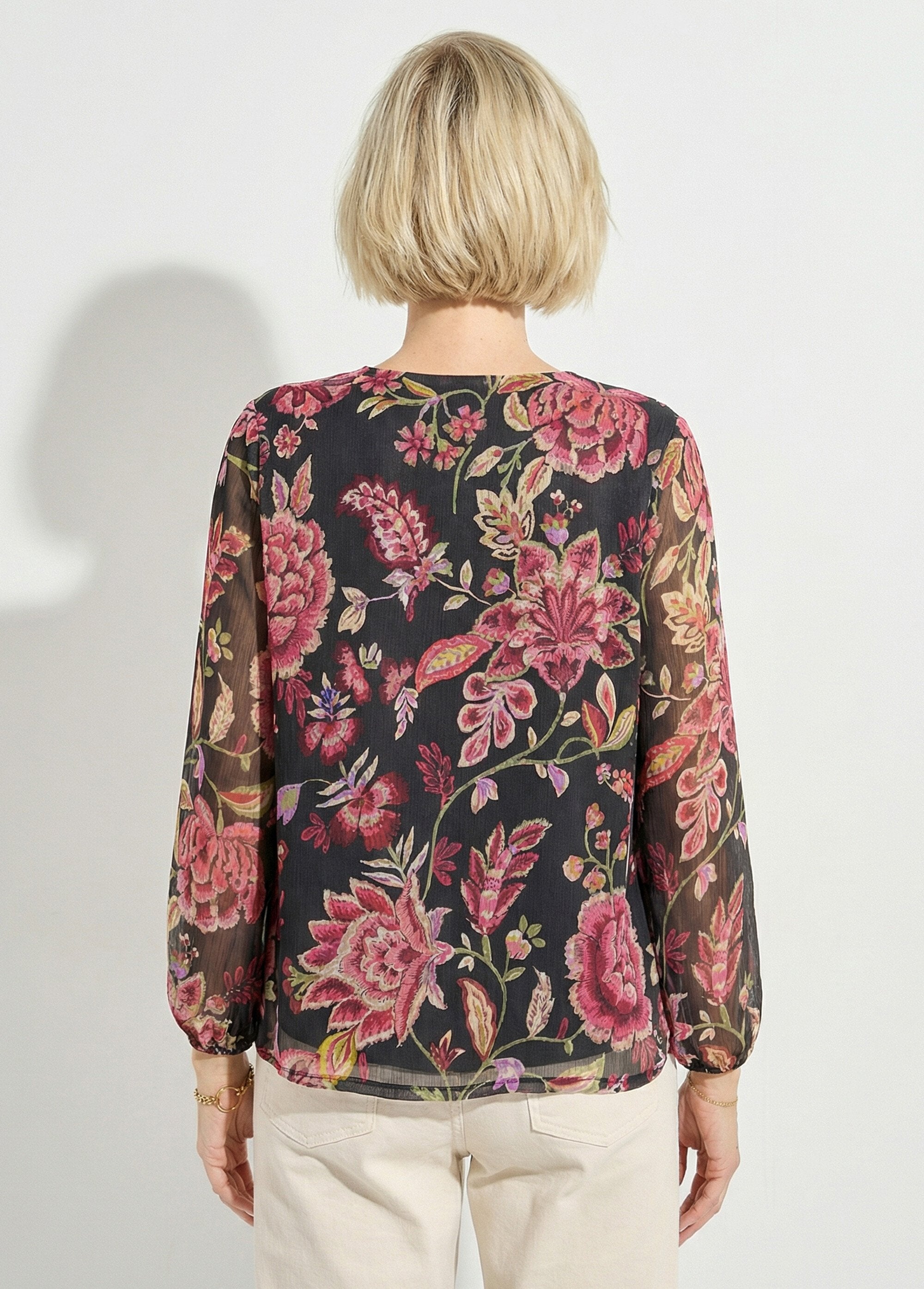 V-neck_long-sleeved_floral_voile_blouse_Black_and_plum_DO1_slim