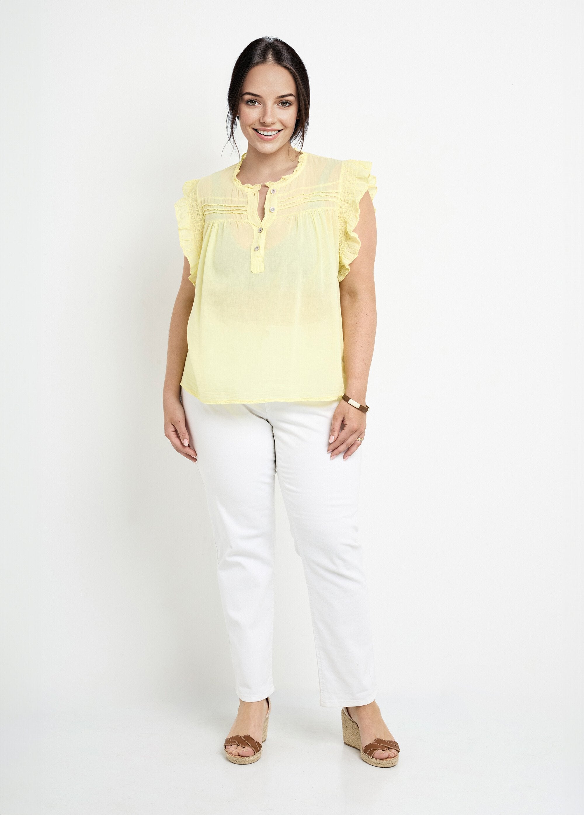Sleeveless_cotton_voile_blouse_YELLOW_SF1_curvy