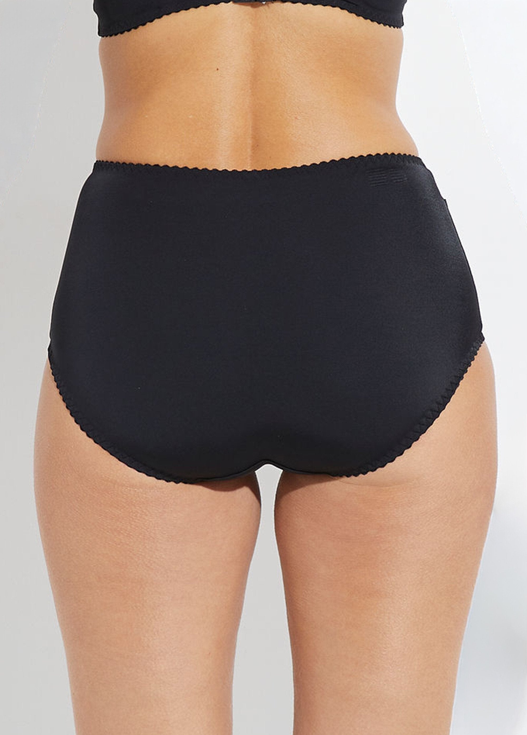 Culotte_midi_taille_normale_tulle_et_microfibre_Noir_DO1_slim