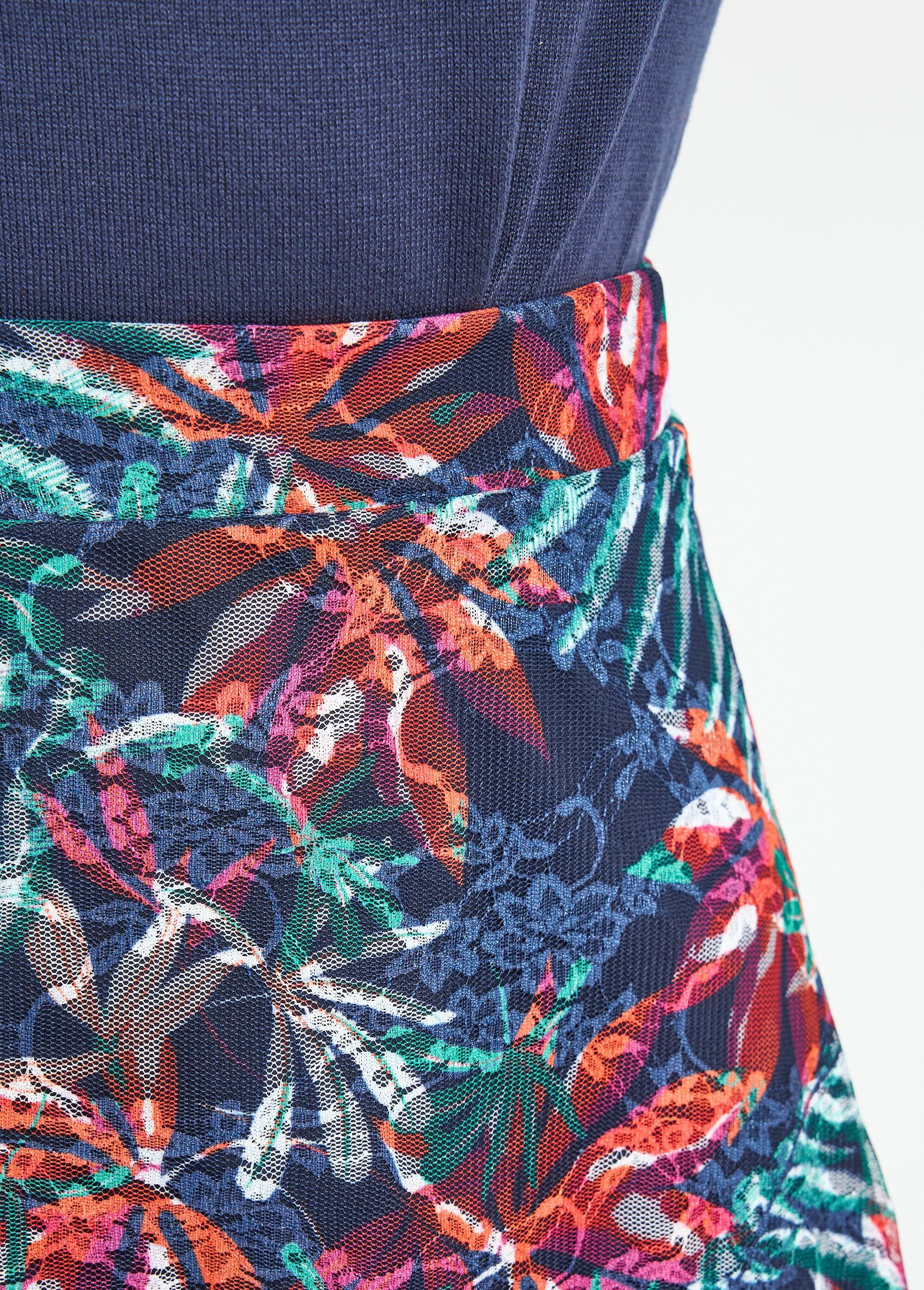 Printed_lace-knit_mid-length_flared_skirt_Navy_and_orange_DE1_slim