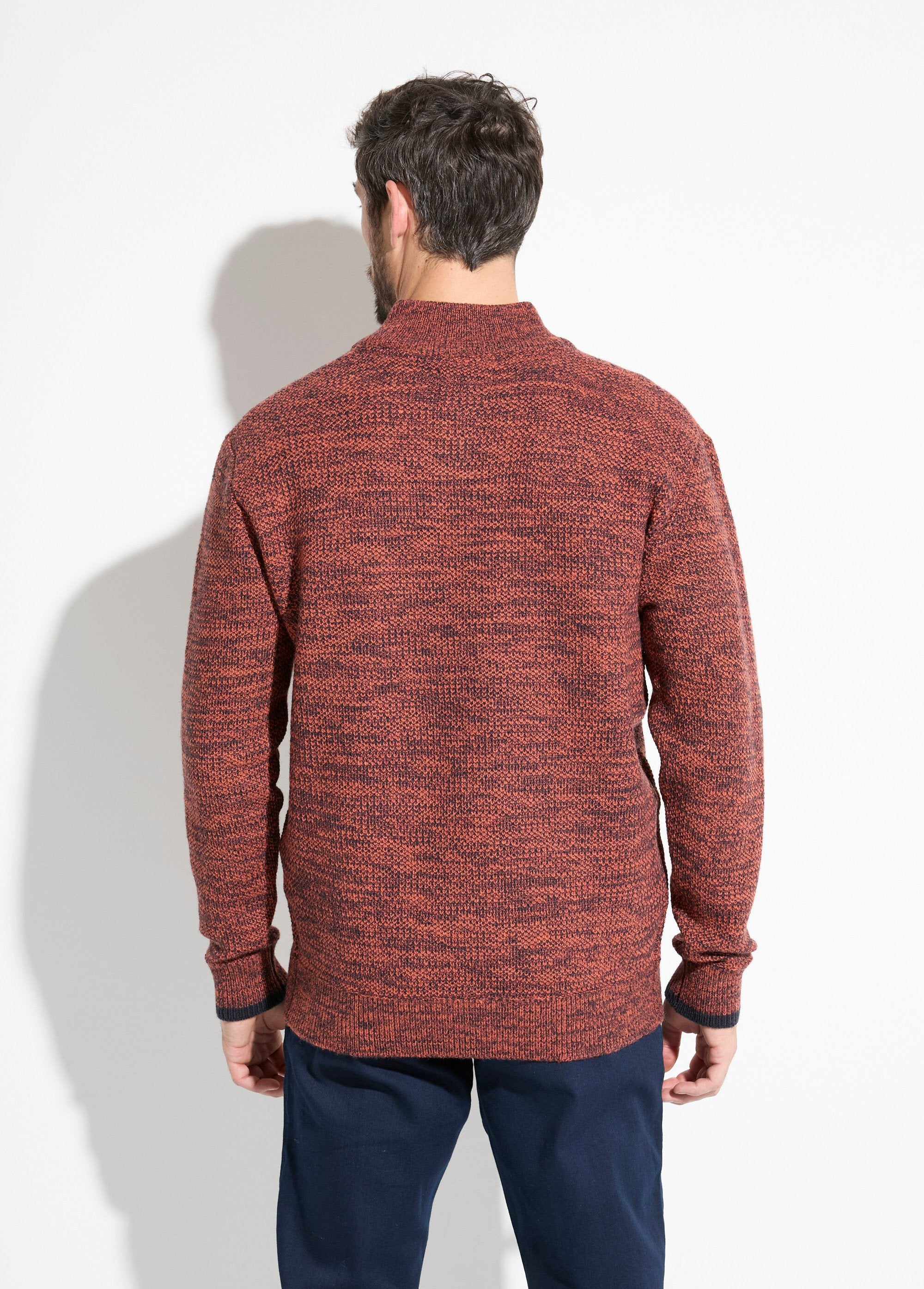 High-neck_zipped_sweater_in_heathered_wool_knit_Brick_DO1_slim