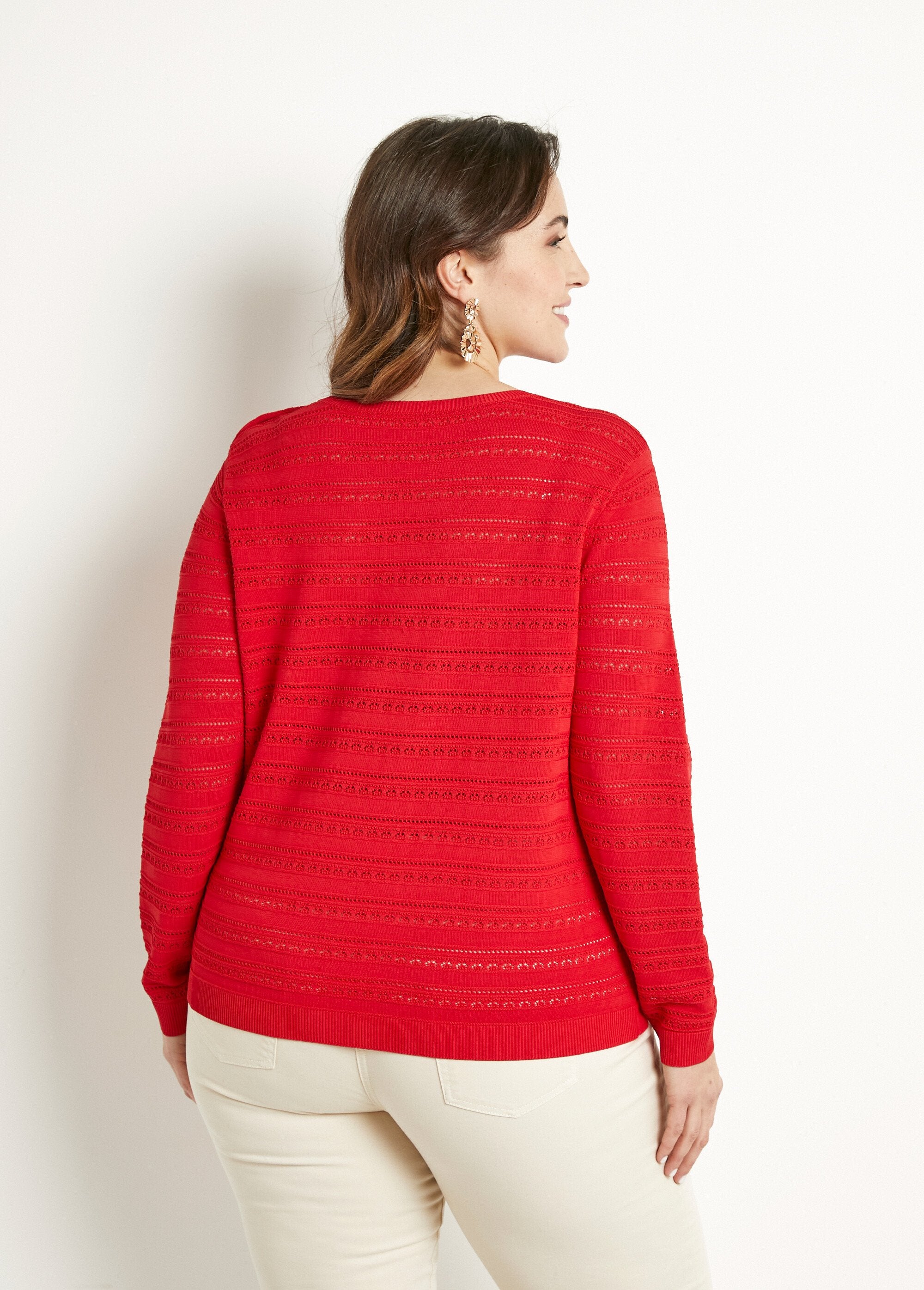 Soft_short_round_neck_plain_long_sleeve_sweater_Red_DO1_curvy