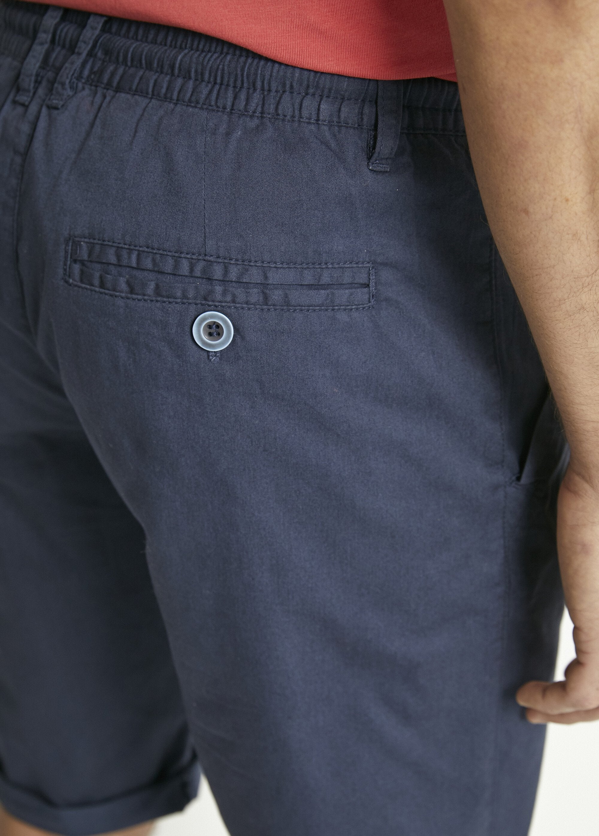 Cotton_Bermuda_shorts_with_elasticated_waistband_Marine_DE2_slim