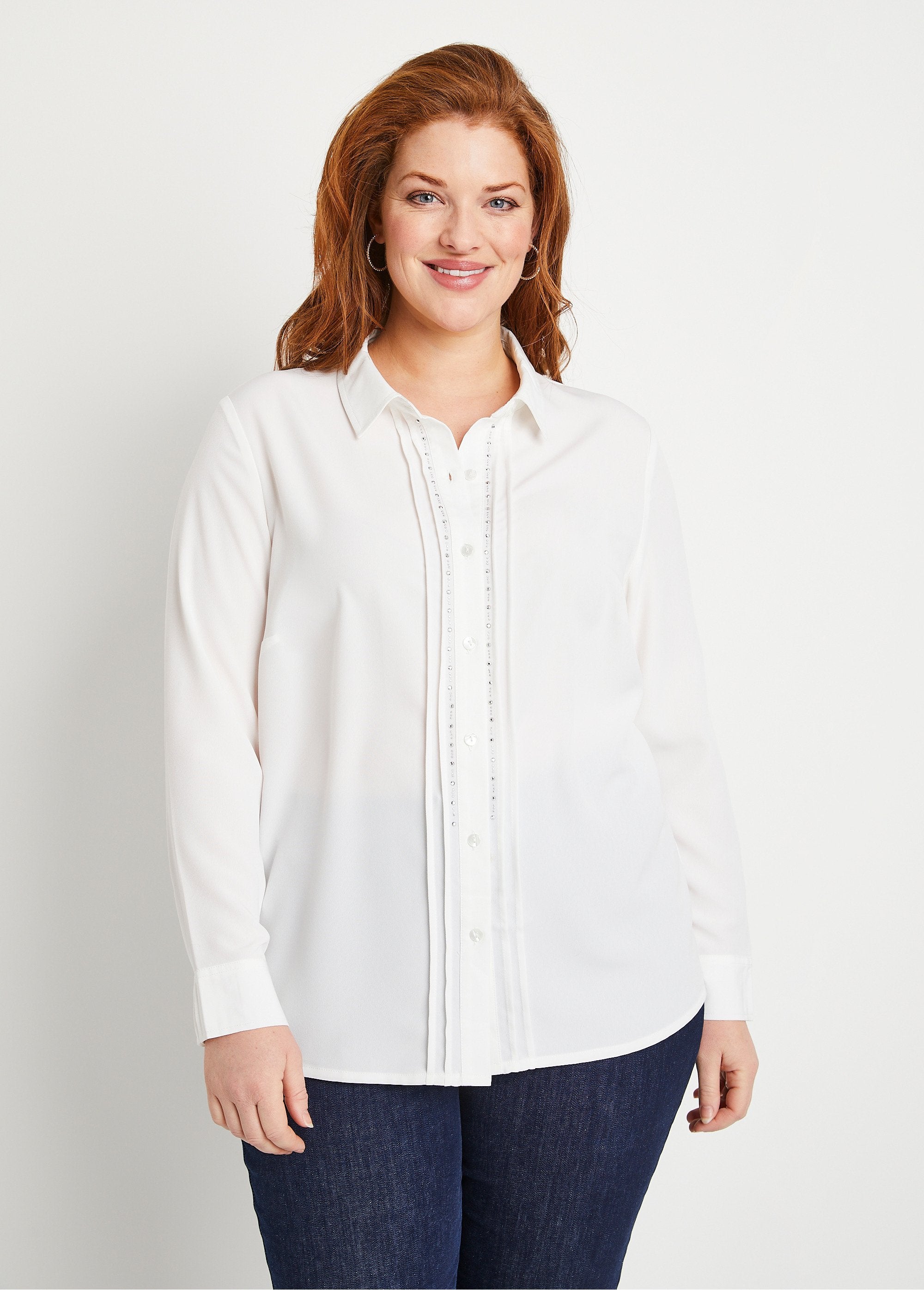 Plain_buttoned_long_rhinestone_blouse_with_shirt_collar_Natural_FA1_curvy