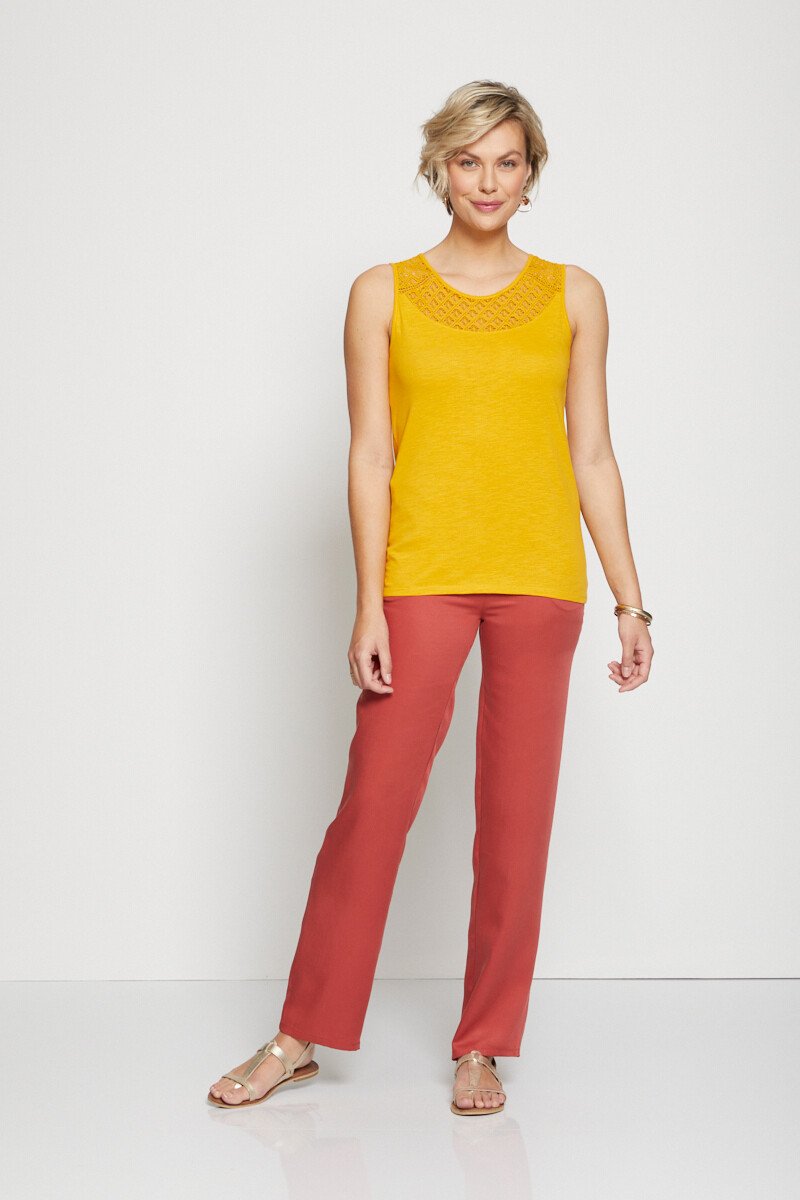 Short_cotton_slub_knit_tank_top_Saffron_SF1_slim