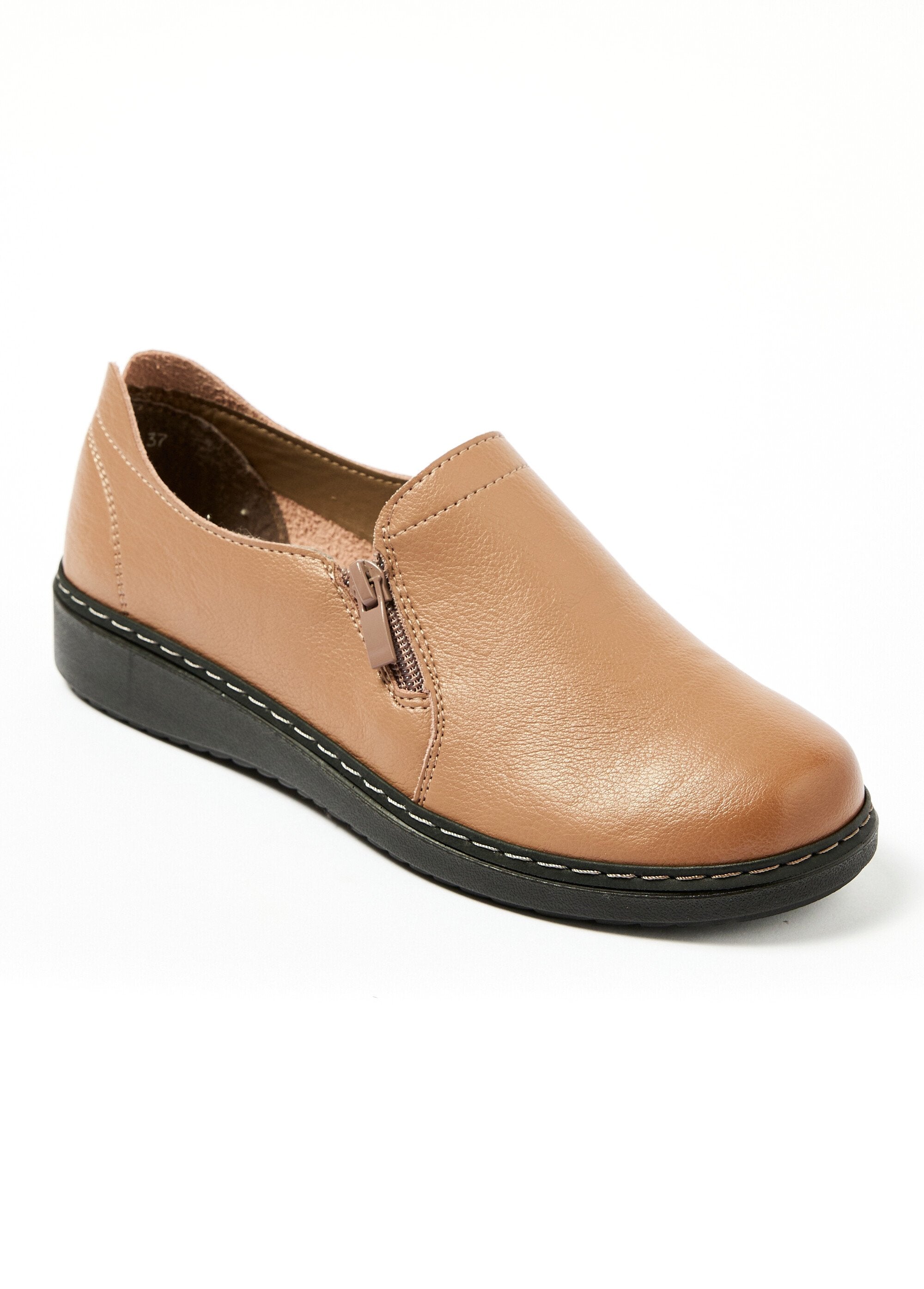 Derbies_loafers_avec_zip_Taupe_FA1_slim