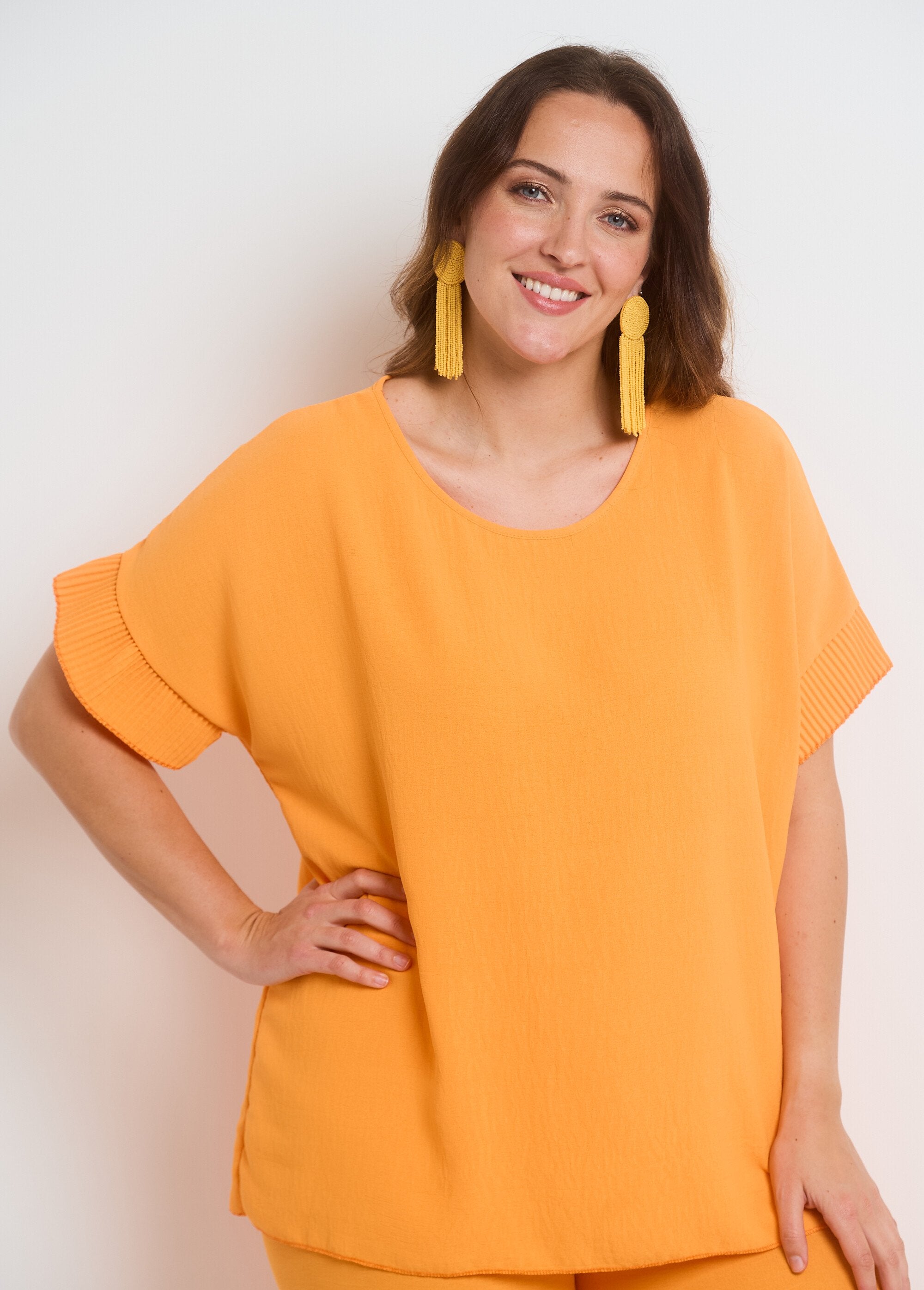 Flowing_tunic_and_pants_set_Orange_DE1_curvy