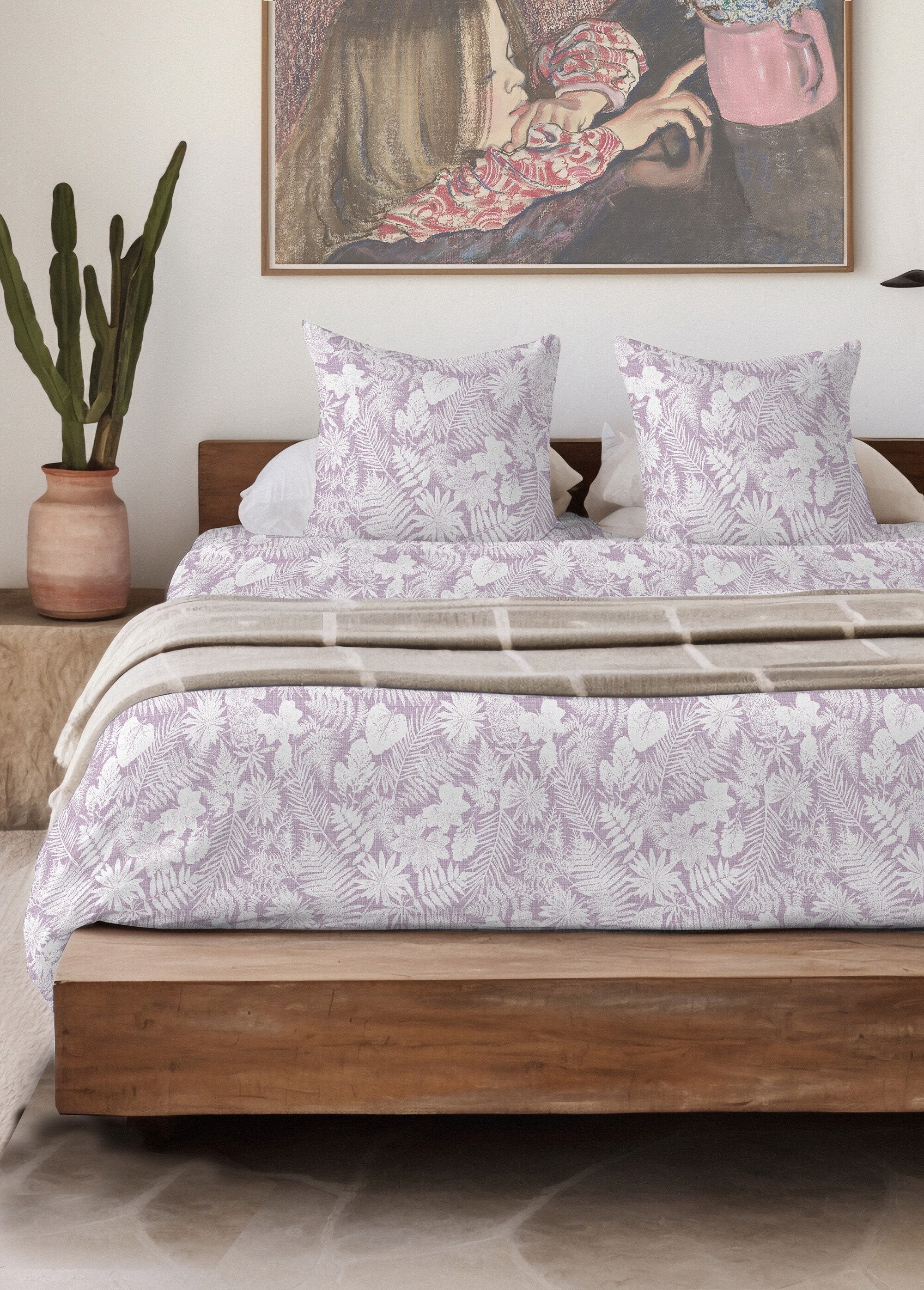 Cotton_flannel_duvet_cover_with_botanical_print_Pink_SF1_slim