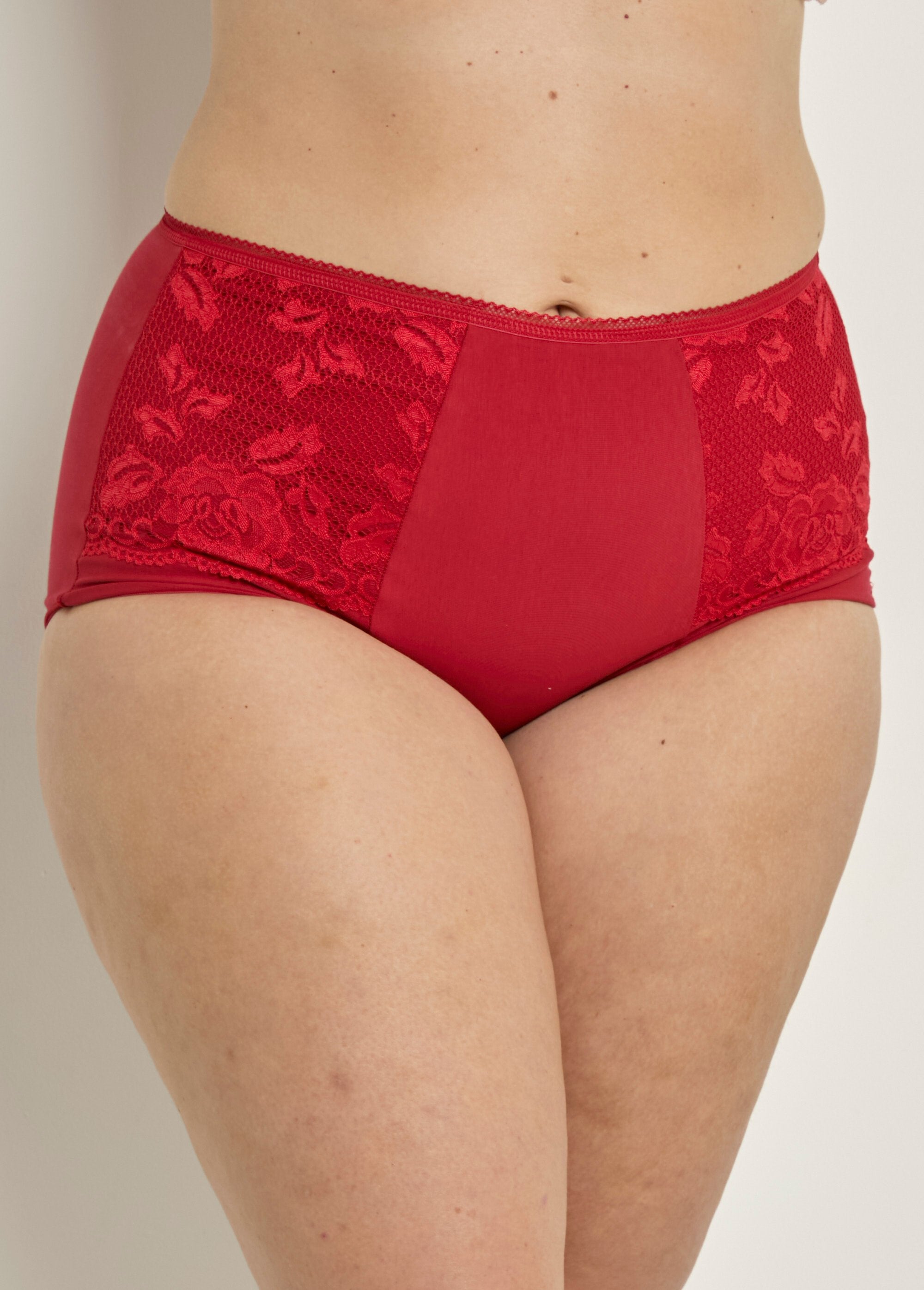 Miss_Mary®_-_High-waisted_lace_panty_girdle_Carmine_FA1_curvy