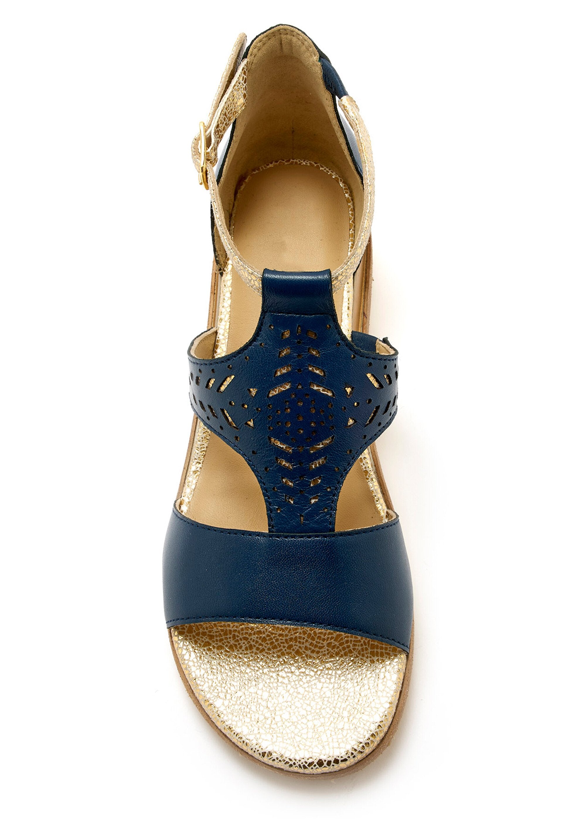 Openwork_sequined_leather_sandal,_comfort_width_Marine_OV1_slim