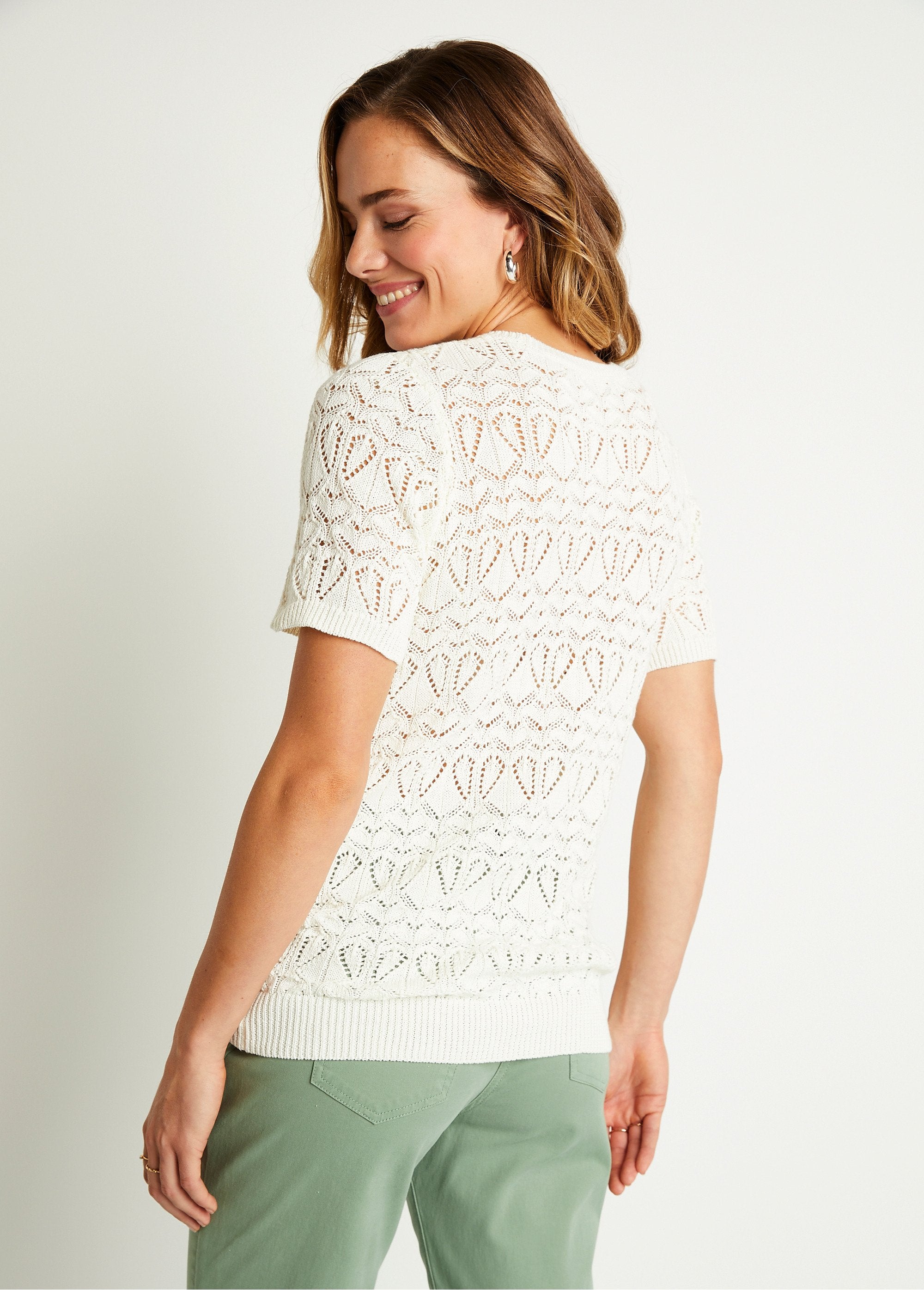 Thin_openwork_short-sleeved_cotton_sweater_String_DO1_slim