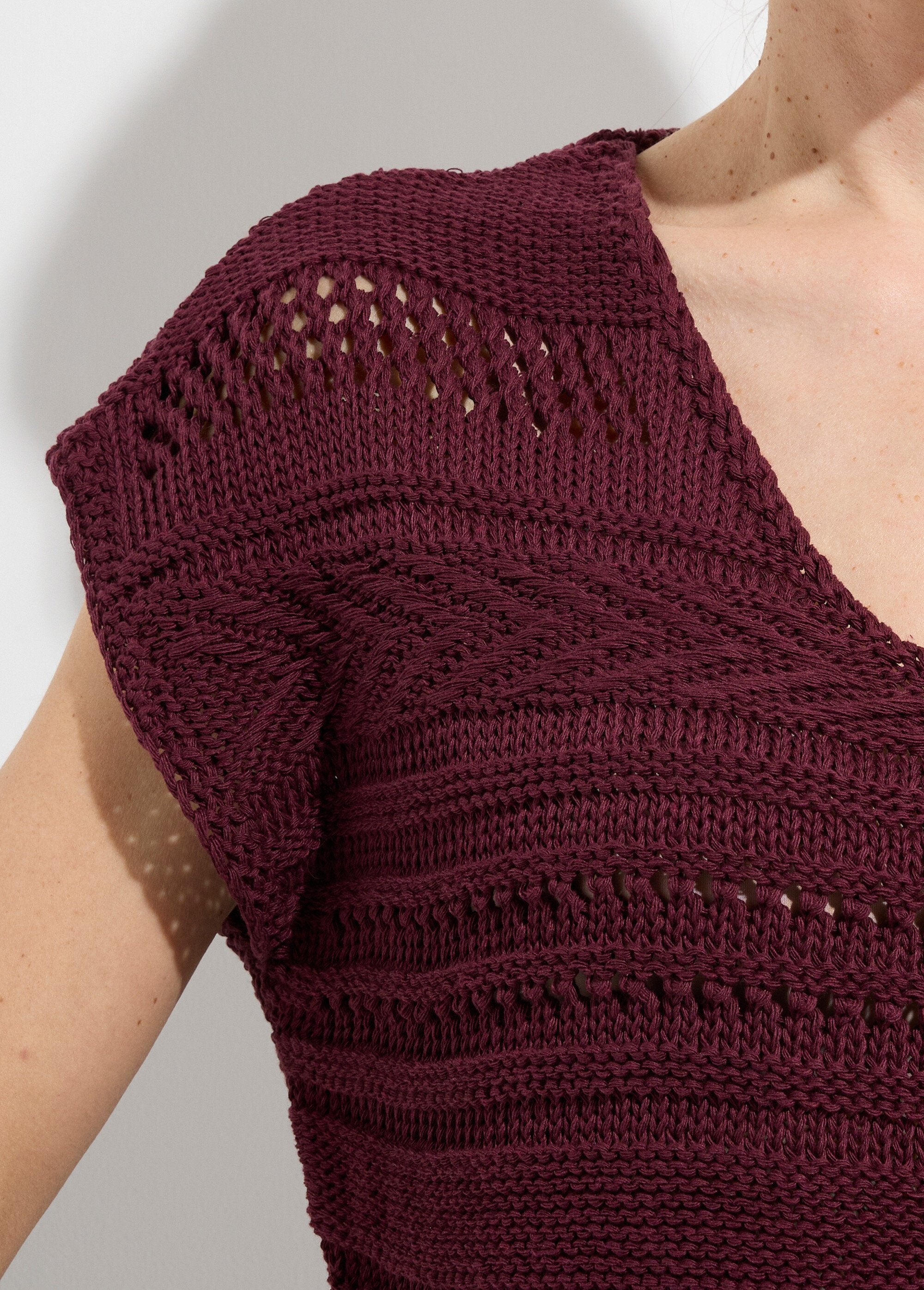 Chunky_knit_short-sleeved_jumper_Fig_DE1_slim