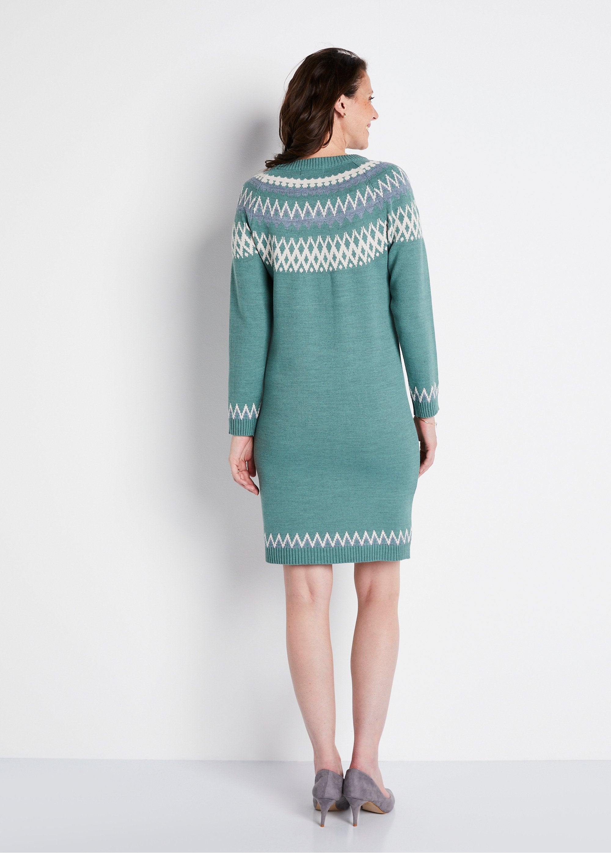 Short_sun_jacquard_sweater_dress_Green_jacquard_DO1_slim