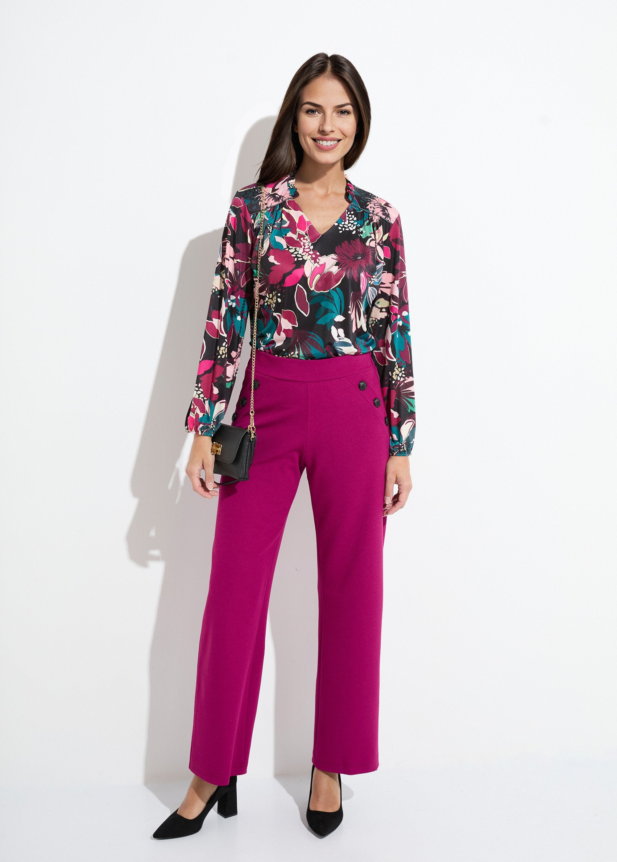 T-shirt_col_montant_imprimé_fleurs_Imprime_fuchsia_SF1_slim