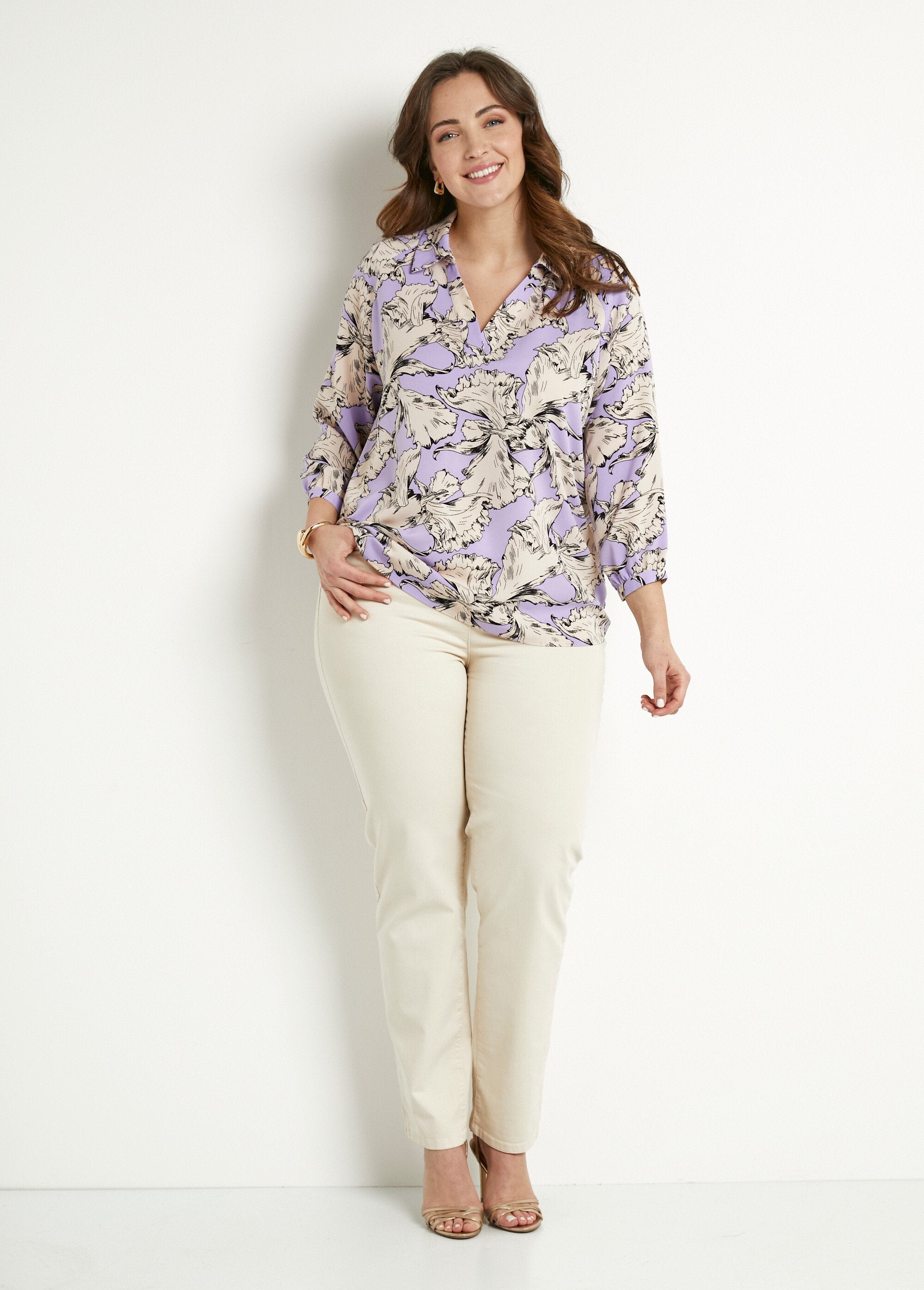 Long_tunic_with_shirt_collar_and_graphic_pattern_Purple_and_white_SF1_curvy