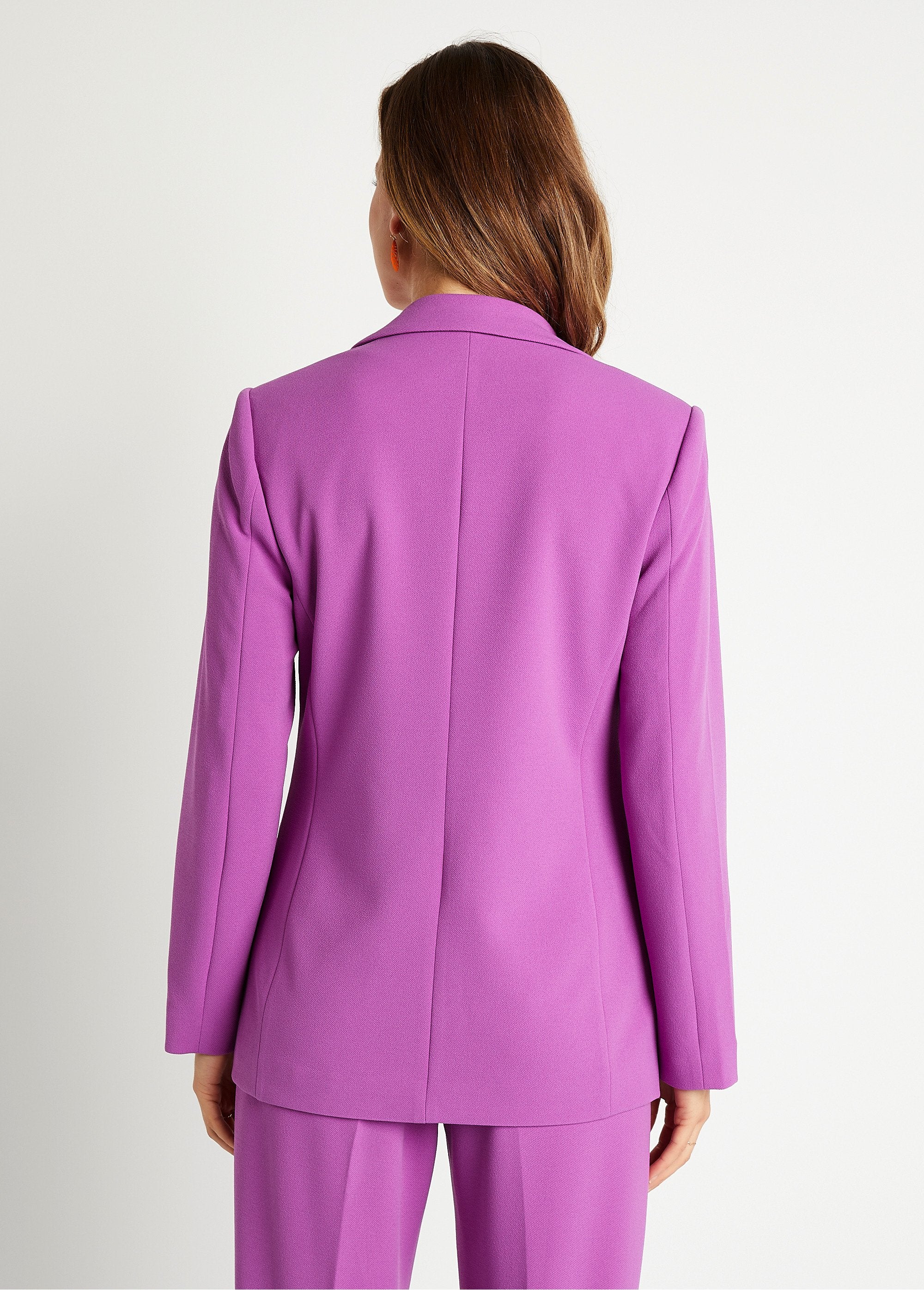 Straight_cut_plain_knit_blazer_jacket_Purple_DO1_slim